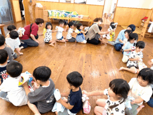 魅力がいっぱい!タオルあそび②