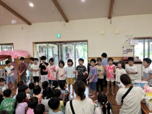 5歳はっぴー組 秋の七草おぼえちゃおう