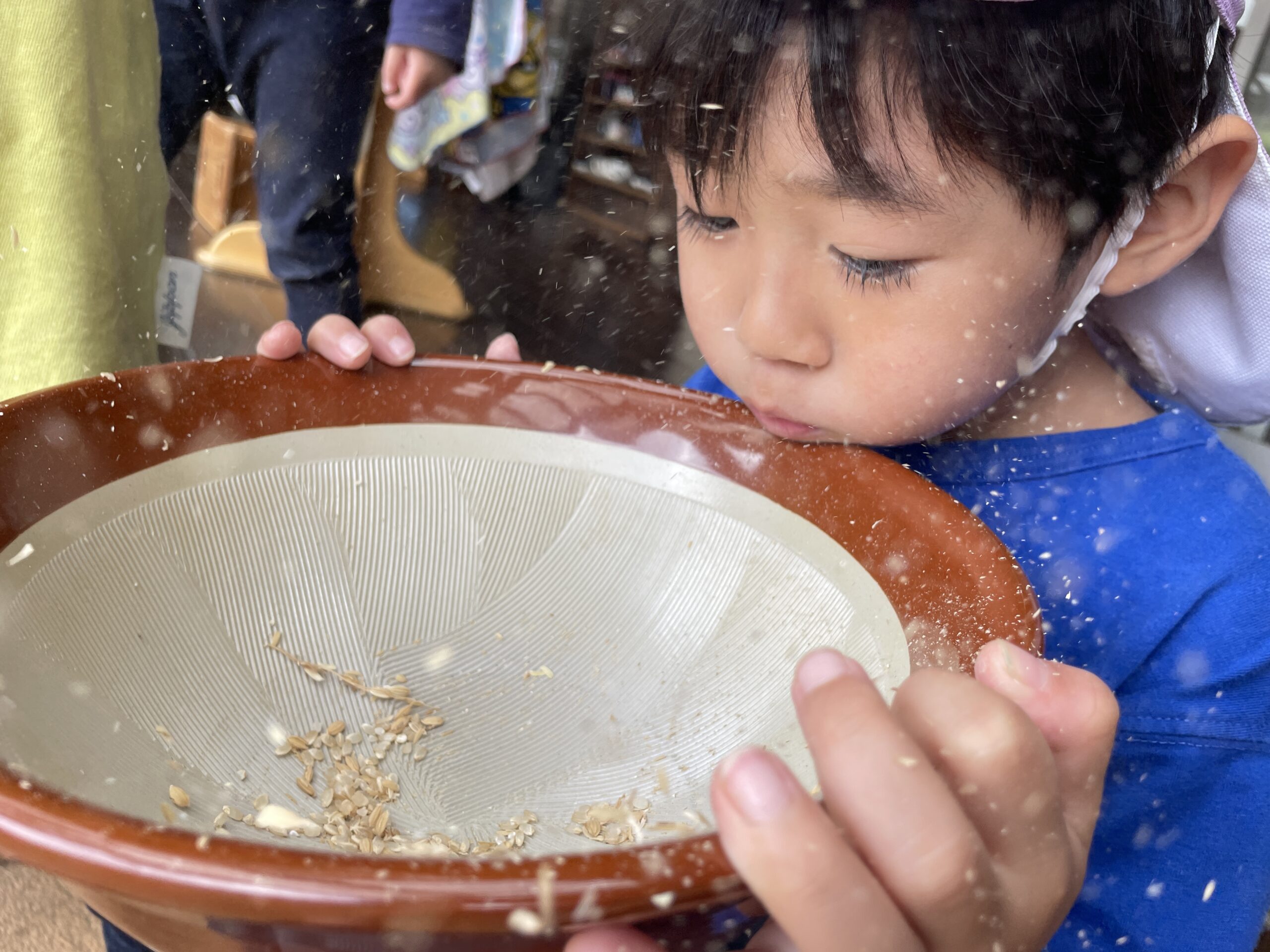 ほし組の米作り【もみすり編】