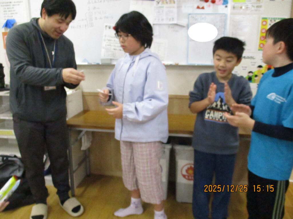 第3おおぞら学童「クリスマス会」