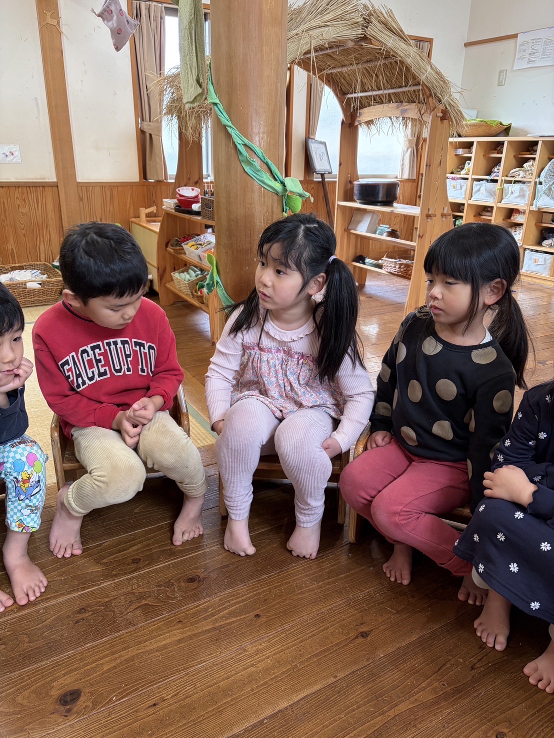 4歳ほし組　どうする？どうする？　クラス名決め🌼　その２